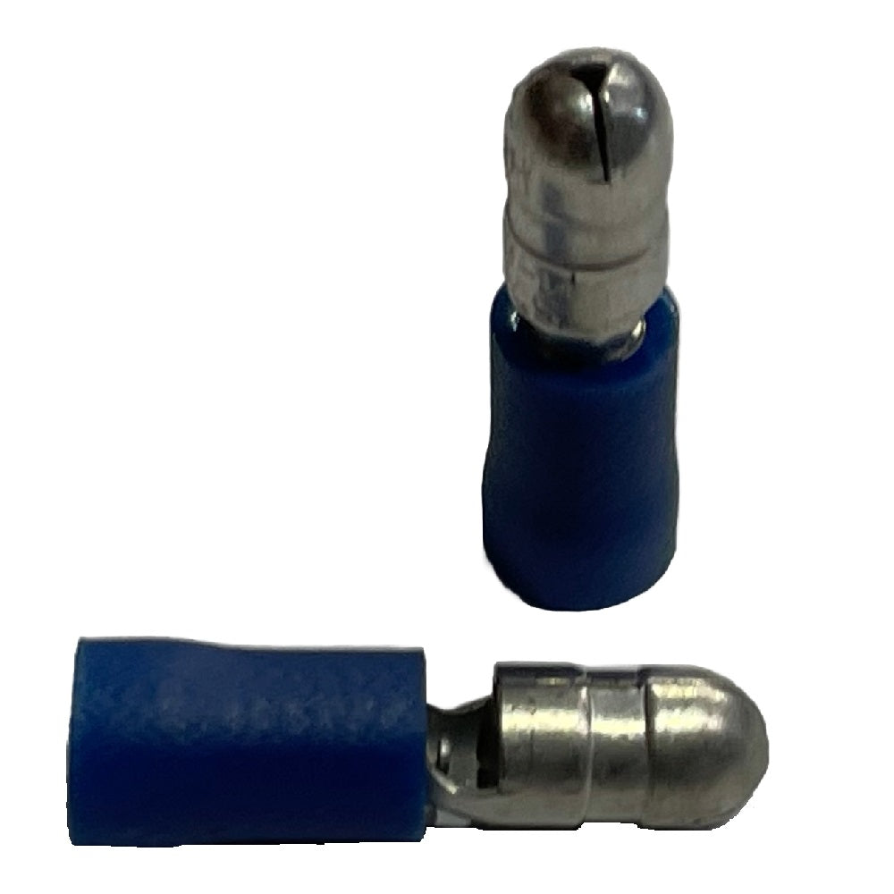 Blue male bullet 5mm - 100 pack