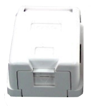 1 Port Unloaded Shuttered Surface Mount Box