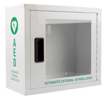 Defibrillator cabinet