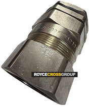 CX/CZ gland for braided and steel tape cable IP66 M32, 26.5mm max inner; 23-30.5mm outer