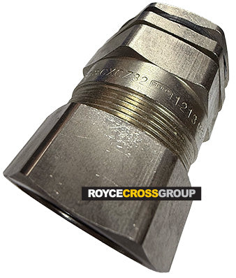 CX/CZ gland for braided and steel tape cable IP66 M32, 26.5mm max inner; 23-30.5mm outer