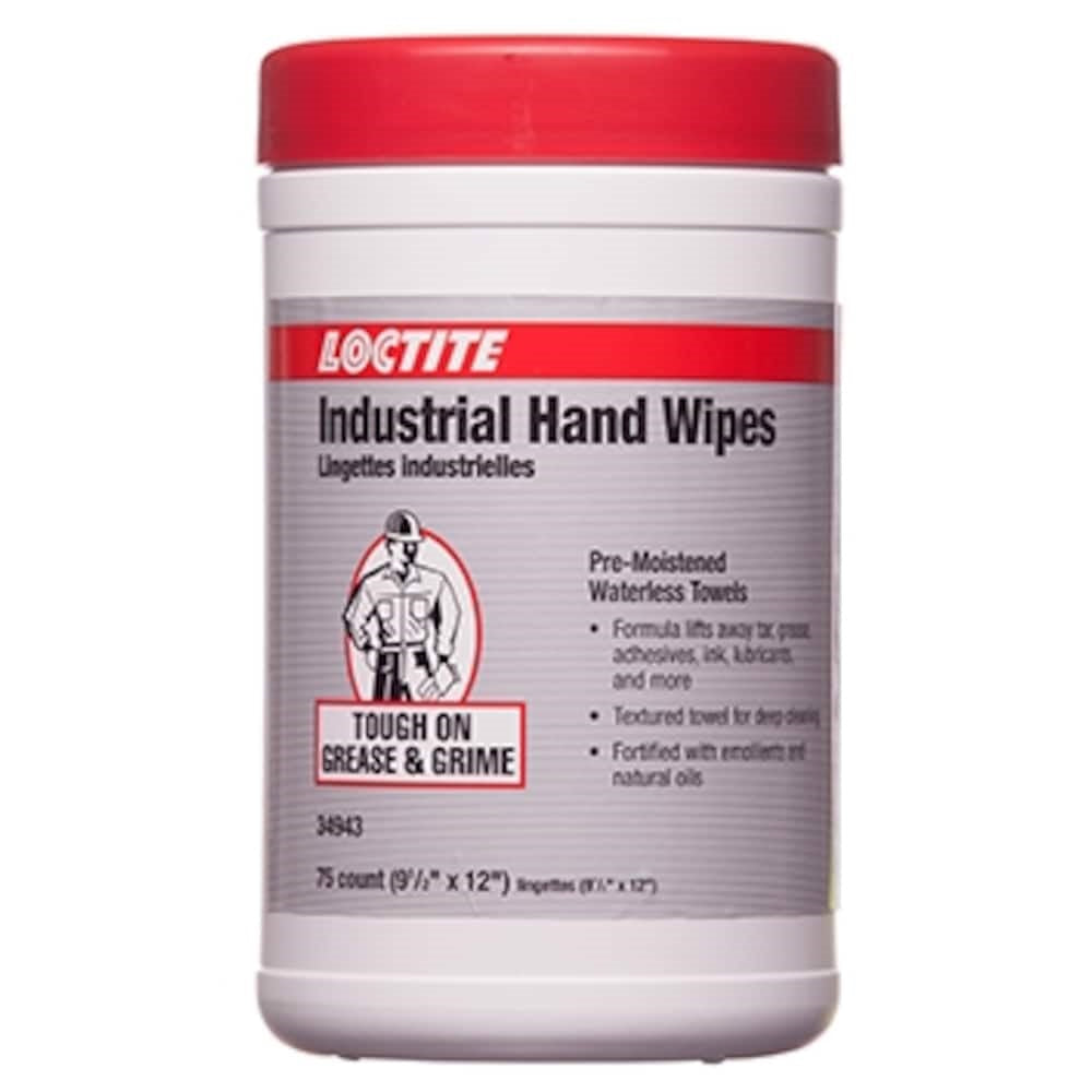 Loctite hand cleaner wipes - 75 pack #337637
