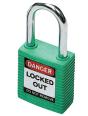 Brady Safety Plus Padlock - Green