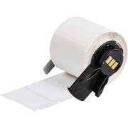 M6-30-483  Ultra Aggressive Adhesive Multi-Purpose Polyester Labels H19.05mm x W38.1mm M6/M7 B-483 White Roll of 250 (Replaces 18716)
