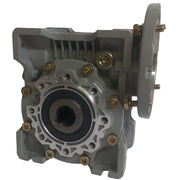 RCG063 Wormbox Ratio 07.5/1 24mm Input With D90 B14A Input Flange, 25mm Hollow Output
