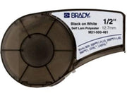 M21-500-461 Cryogenic Laboratory Polyester W12.7mm x L6.4m BMP21-Lab B-461 Continuous Black on White