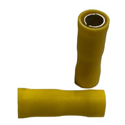 Yellow female bullet 5mm - 50 pack