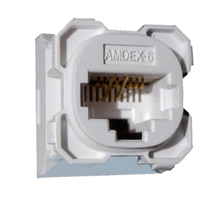 Cat6 insert suit Amdex/Clipsal wall plates