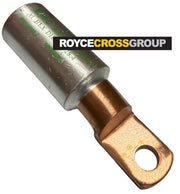 Narrow palm lug bi-metal - 300mm² cable / M12 stud