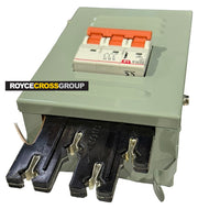 Take off box - 32amp / 3P&N, 'C' curve breaker