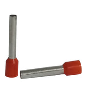 Cord end 4.0mm x 18mm orange - 100 pack