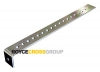 Earth bar (VHA Type 3) suit 600mm ladder, single hole, bent, tinned