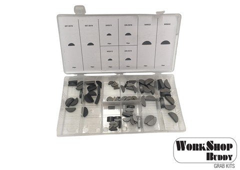 Key Assortment Pack, Woodruff 60 Pieces