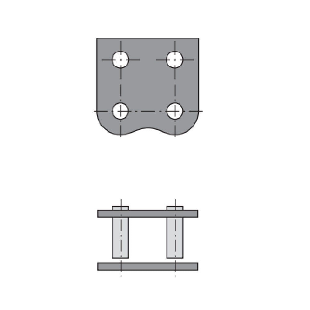 10B Con Link with WSK2 Attachment (Both Sides)