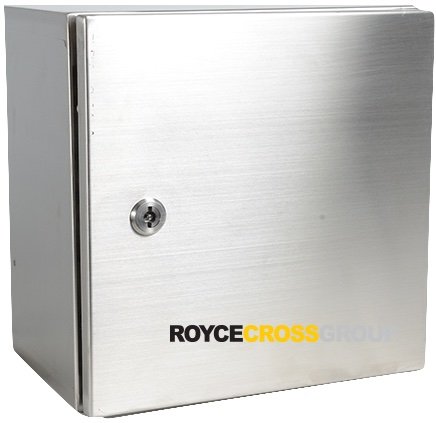 RCG Stainless Steel Enclosure 316 Grade IP66 800 x 800 x 300mm - Wall Mounting