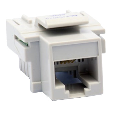 Cat3 Insert RJ45 Data Jack 8P4C - Keystone