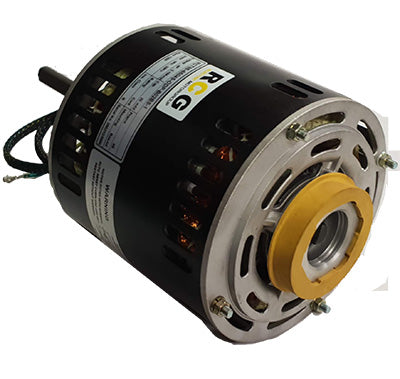 RCG 85 650W 4p extended NDE shaft/rear-end shield tacho groove variable speed (25uF cap not included)