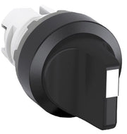 ABB Selector Switch 2 Position With Short Handle, Black, AC Position, Maintained, 1SFA611201R1006