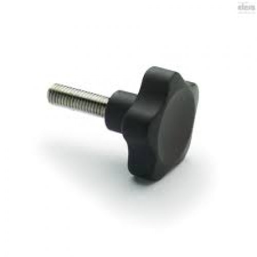 VC.692-SST-p Lobe Knob - 40mm Diameter, M8 x 20mm Stainless Steel Thread #VC.692/40 SST- p-M8x20