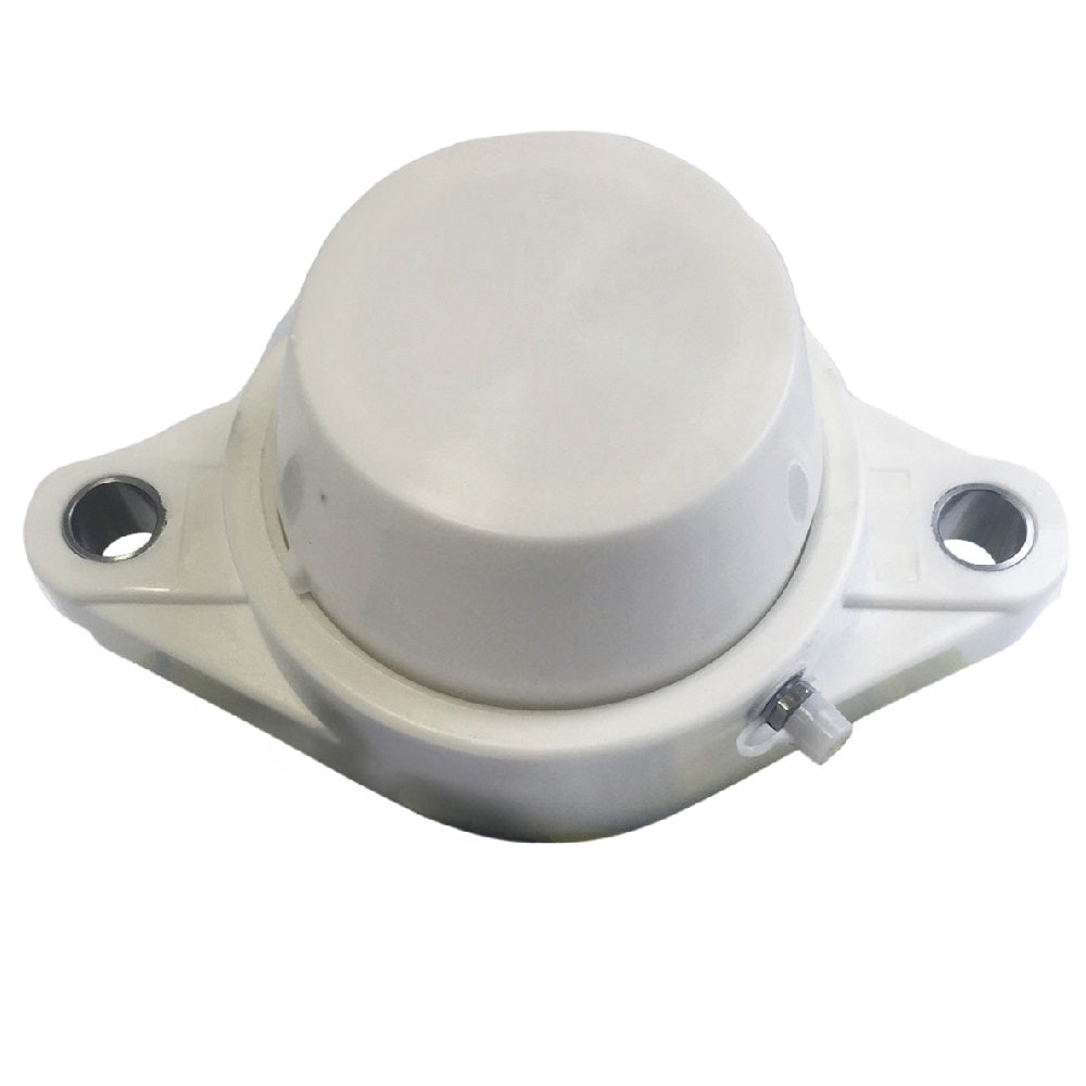 2 Hole Flange Thermo Plastic Bearing Housing Only With End Cap