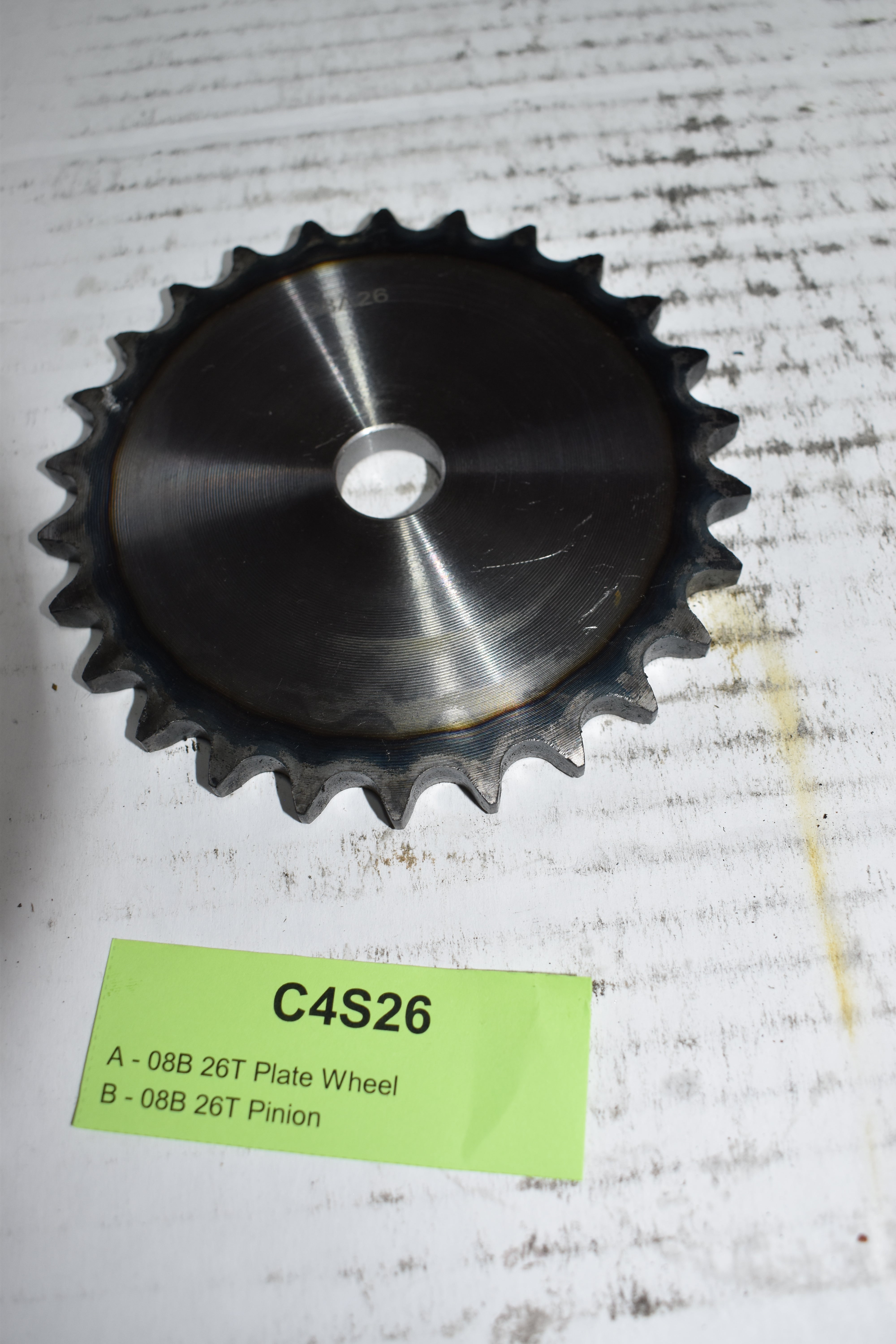26T 08B Plate Wheel