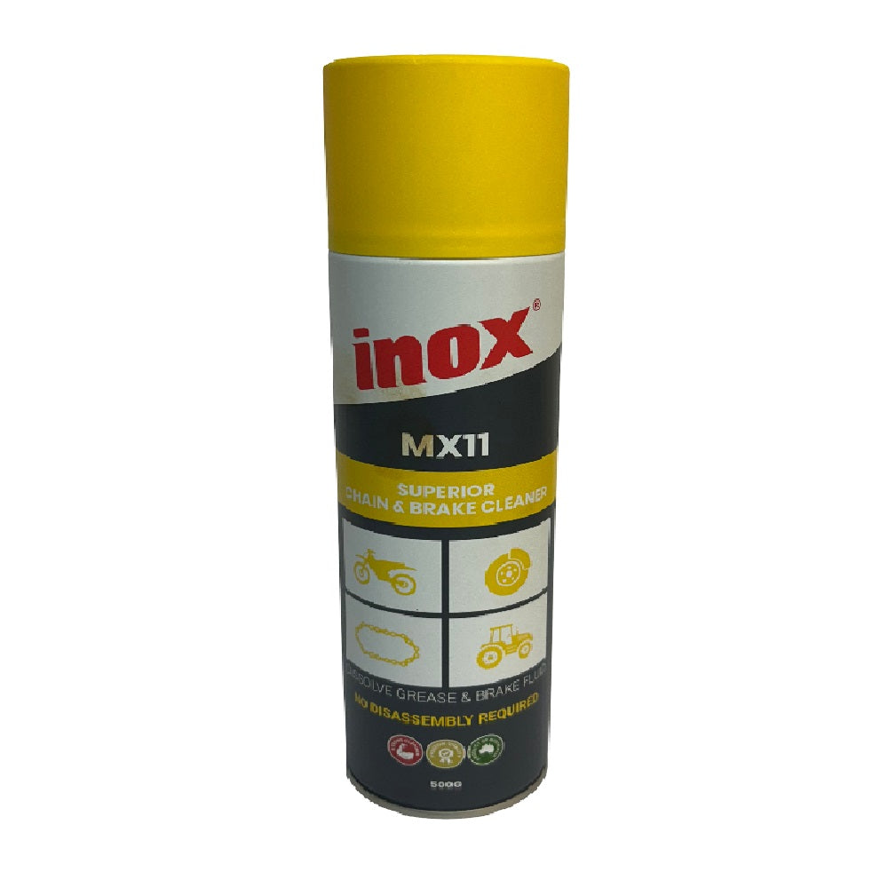 INOX Chain & Brake Cleaner Spray 500g MX11-500G