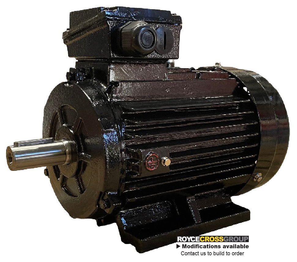 RCG CI IP55 160M 11kW 2P TEFC F B3 Foot Mount 415/3/50 Cast Iron Electric Motor 42mm Shaft