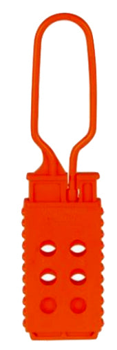 Non-conductive lockout hasp