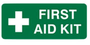 First Aid Kit Information Sign - H125mm x W300mm