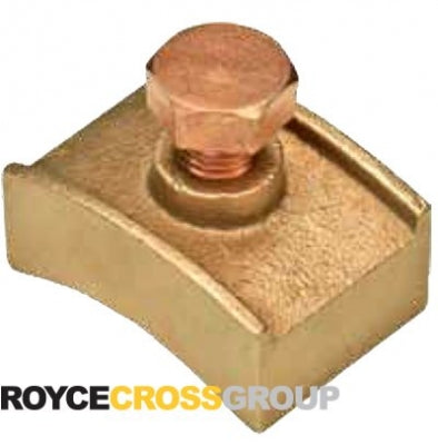 Water main pipe bonding clamp - suits up to 26mm tape