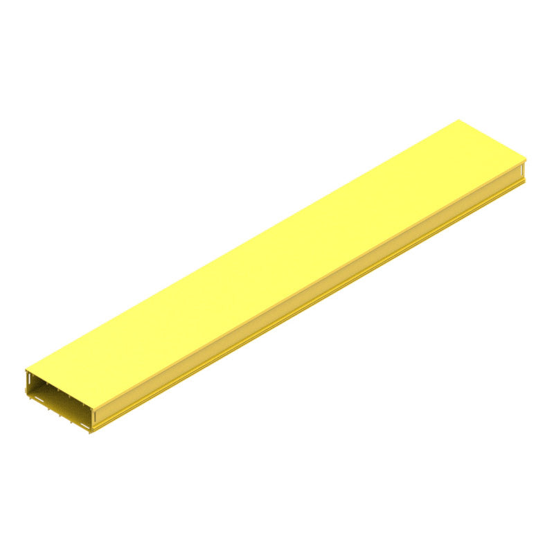 50mm x 50mm straight duct with lid assembly