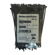 Cable Tie (UV Stabilised), 150mm x 3.5mm Black - 100 Pack
