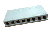 8 Port Unloaded Surface Mount Box