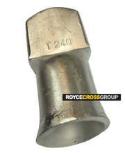 Copper crimp lug, 240mm cable, blank - sold per 1 (order 12 for a box)