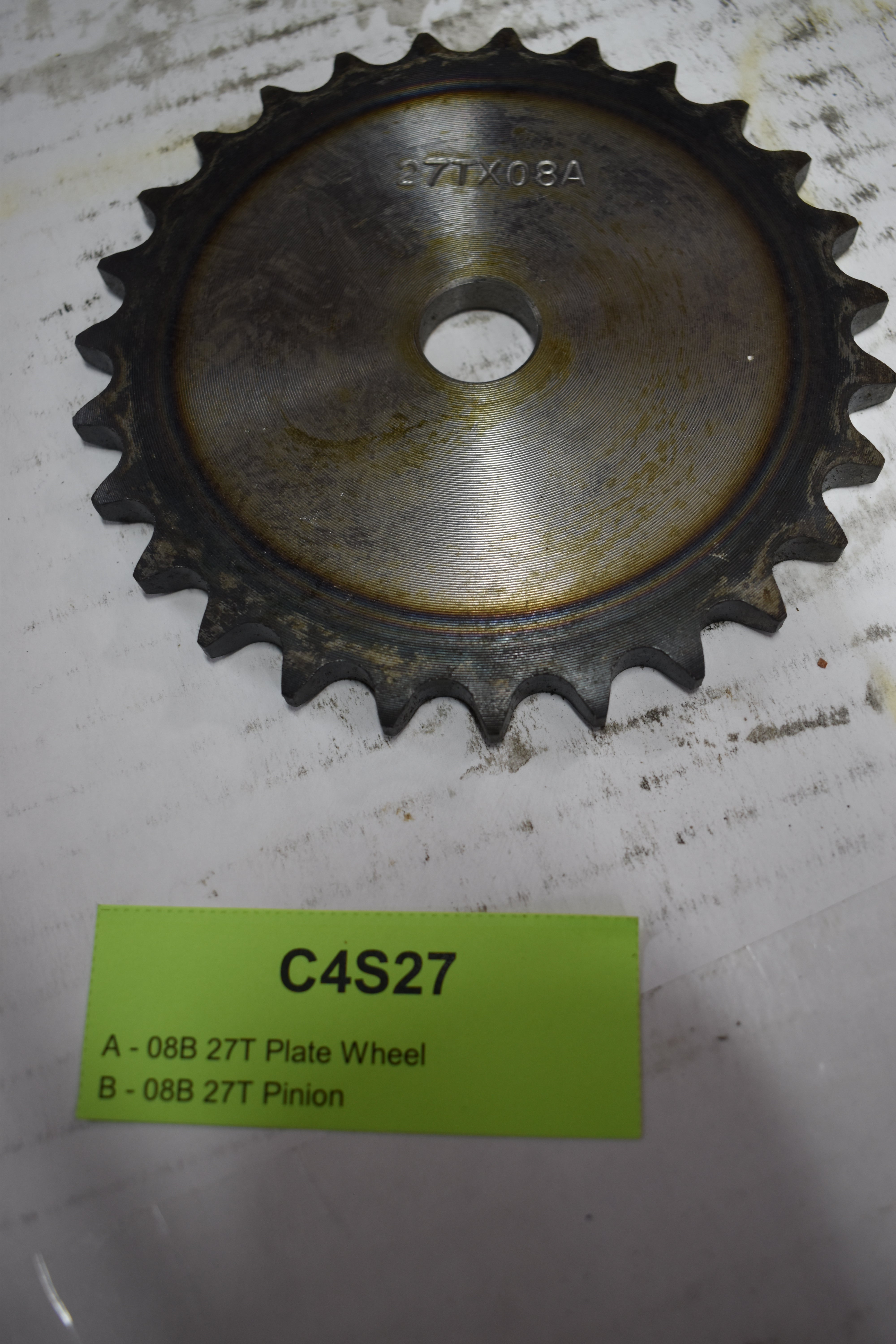 27T 08B Plate Wheel