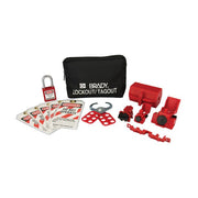 Electrician's mini lockout kit