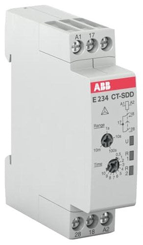 CT-SDD.22 time relay, star-delta 2 n/o 24-48V DC, 24-240VAC