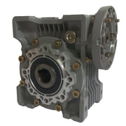 RCG063 Wormbox Ratio 80/1, 14mm Input With D71 B14A Input Flange, 25mm Hollow Output