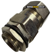 CX/CZ gland for braided and steel tape cable IP66 M25, 20.5mm max inner; 17-24mm outer