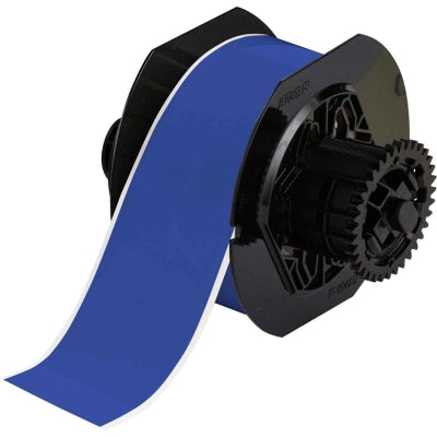 B30C-2250-595-BL Indoor/Outdoor Vinyl Label W51.75mm x L30.48M B-595 B30 Series Continuous Blue