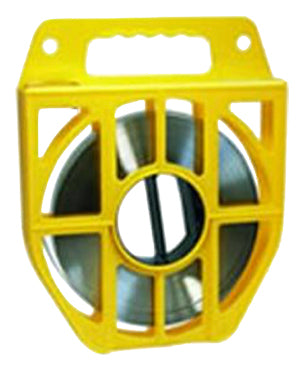 Uncoated banded strap (SS304) W12 x 0.65mm x L30.5mm, plastic tote
