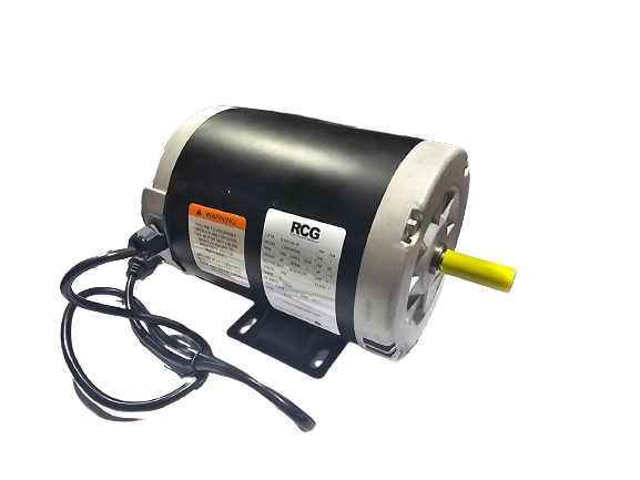 RCG B56 0.25kW 4p ODP B3 foot mount 240v Split-phase steel 5/8 shaft c/w 1m Lead - no t/box (has a centrifugal switch, no capacitors)