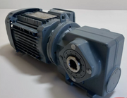 SEW WA37 Geared Motor 282 RPM - Ratio 5.1/1 Fitted With 0.75kW 3 Phase Motor #WA37DRN80M4-282RPM
