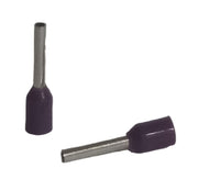 Cord end 0.25mm x 6mm violet - 100 pack