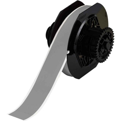 Indoor/outdoor vinyl label - grey - 28.58mm - B595 B30 series