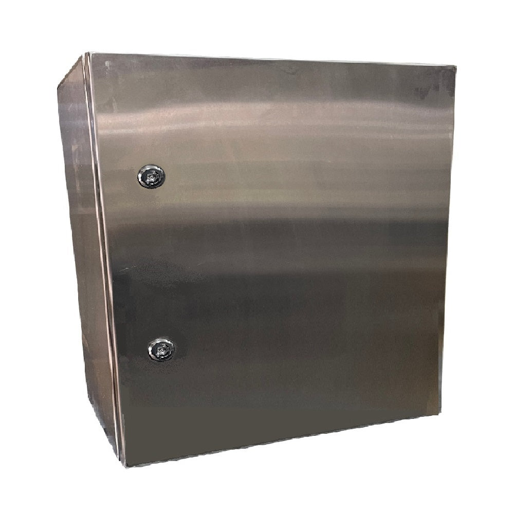RCG Stainless Steel Enclosure 316 Grade IP54 1200 x 1200 x 400mm - Wall Mounting - 2 Doors