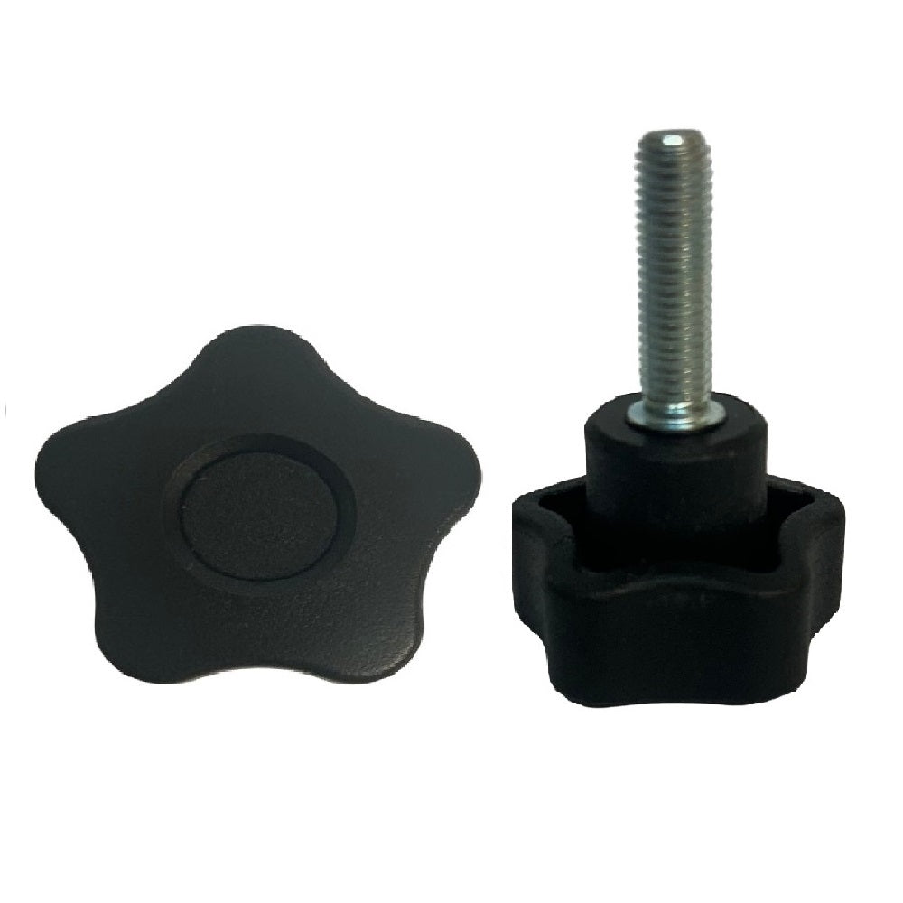 VCT.p Lobe Know 63mm Diameter, Black With M10x40 mm Thread VCT.63 p-M10x40