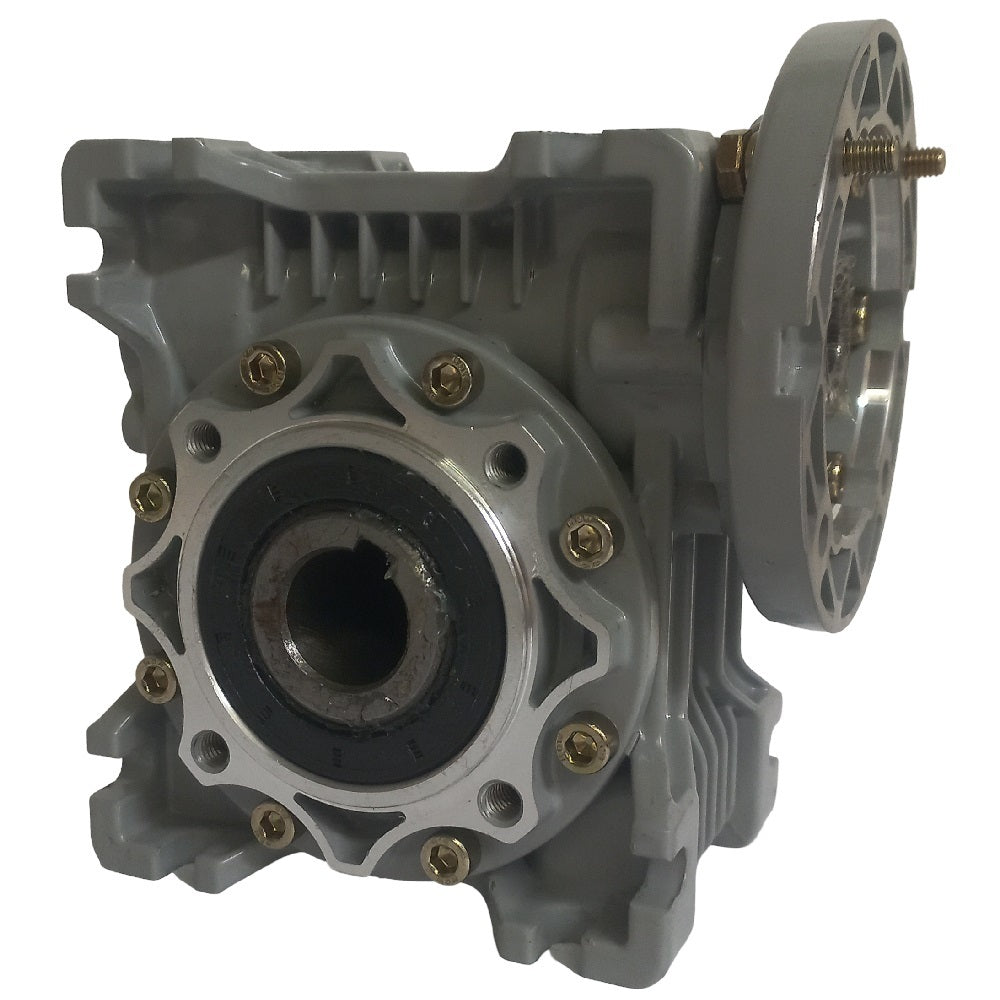 RCG050 Wormbox Ratio 50/1, 14mm Input With D71 B14A Input Flange, 25mm Hollow Output