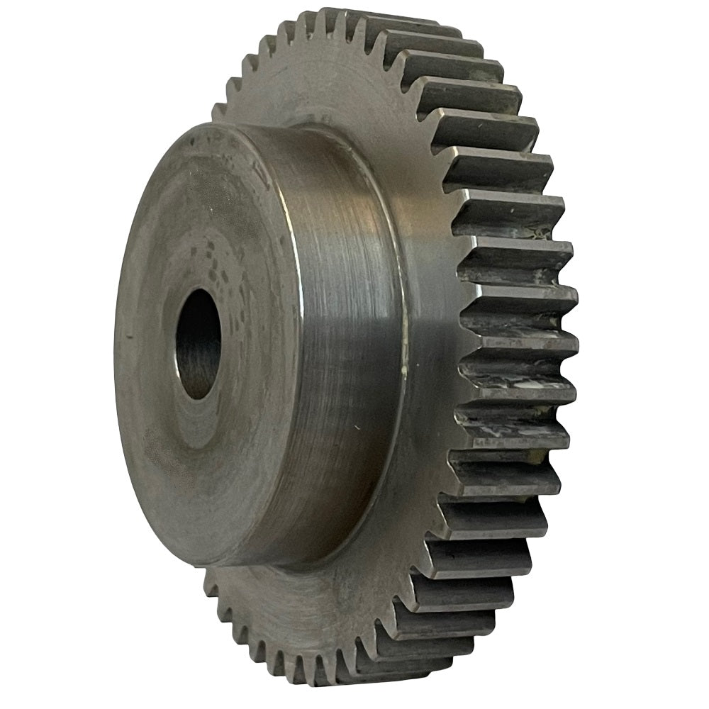 32T 8DP Spur Gear, 1.5" Face Width, 20PA, 1" Pilot Bore, 4.25" OD, 4" PCD, 3" Boss OD, 2.375" LTB #32D8S