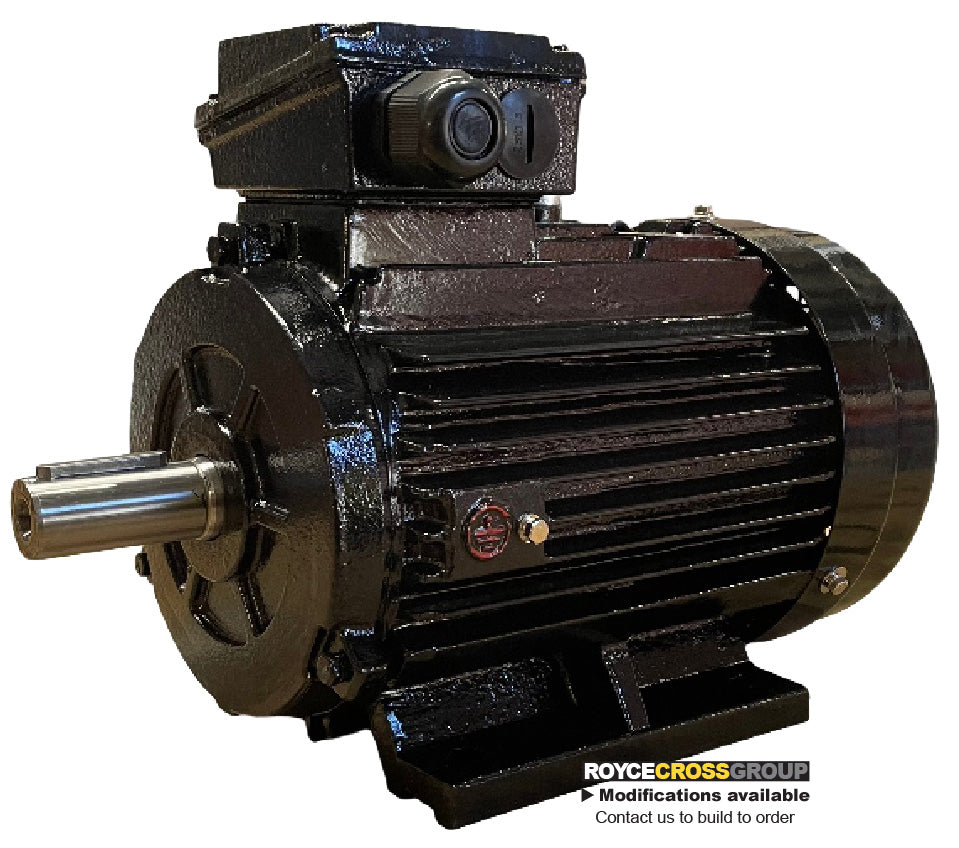 RCG CI IP55 180M 22kW 2P TEFC F B3 Foot Mount 415/3/50 Cast Iron Electric Motor 48mm Shaft